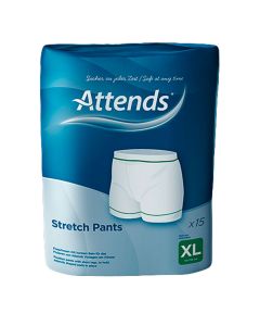 ATTENDS STRETCH PANTS XL