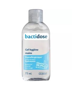 BACTIDOSE GEL HYDROALCOOLIQUE FLACON 75ML