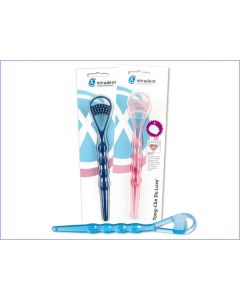 MIRADENT GRATTE-LANGUE "TONG-CLIN DE LUXE" ROSE