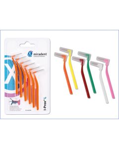 MIRADENT BROSSETTES INTERDENTAIRE "I-PROX L" XX-FIN, ROSE (6 PIÈCES)