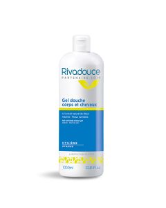 RIVADOUCE GEL DOUCHE CORPS ET CHEVEUX 1L 