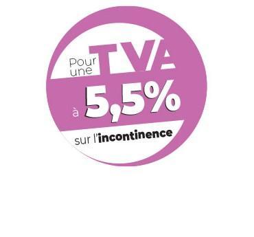 Pour une TVA a 5.5% sur les protections contre l'incontinence, la lutte continue !